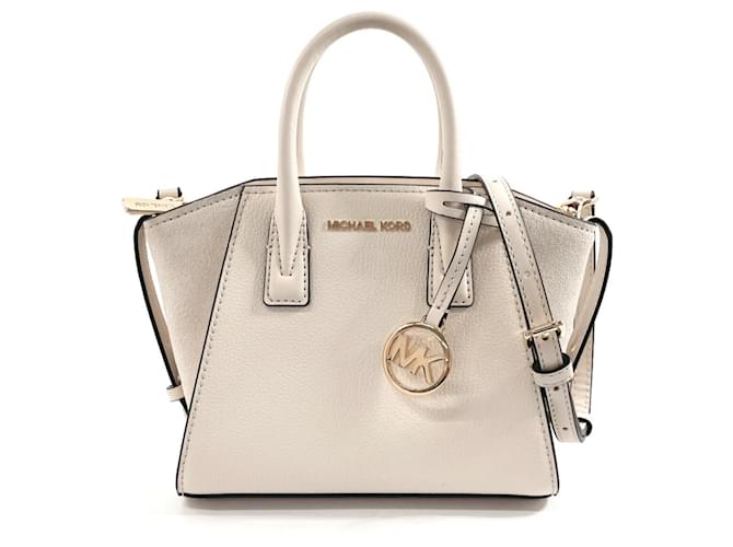 Borsa a mano extra piccola Abril di Michael Kors Bianco