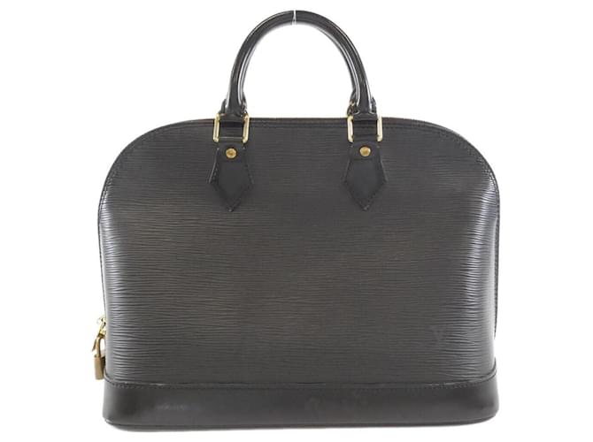 Borsa a mano Epi Alma PM Louis Vuitton Nero