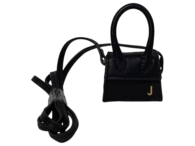 Borsa Jacquemus Le Petit Chiquito in pelle nera Nero