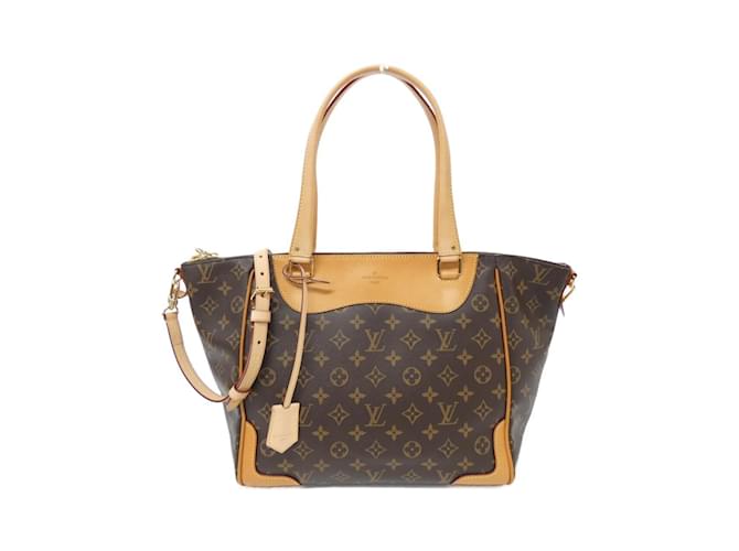 Borsa a mano Monogram Estrella di Louis Vuitton Marrone Monogramma