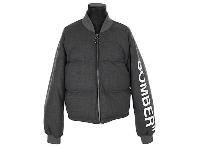 Off White Giacca di lana Grigio