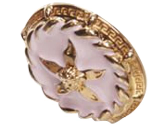 Orecchino stella marina in smalto Versace Tresor De La Mer Rosa