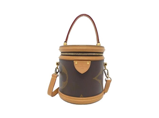 Borsa a mano Cannes Monogram Giant Louis Vuitton Marrone