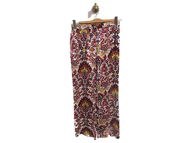 DRIES VAN NOTEN Pantaloni T.International S Poliestere Multicolore