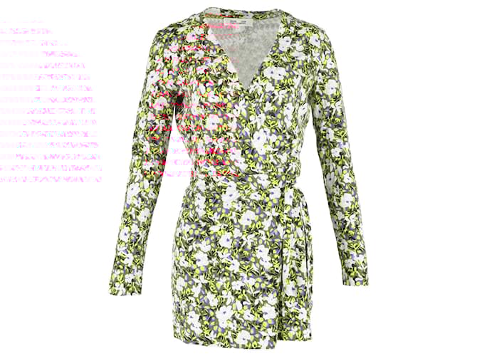 Rompers stampati floreali Diane Von Furstenberg in viscosa multicolore