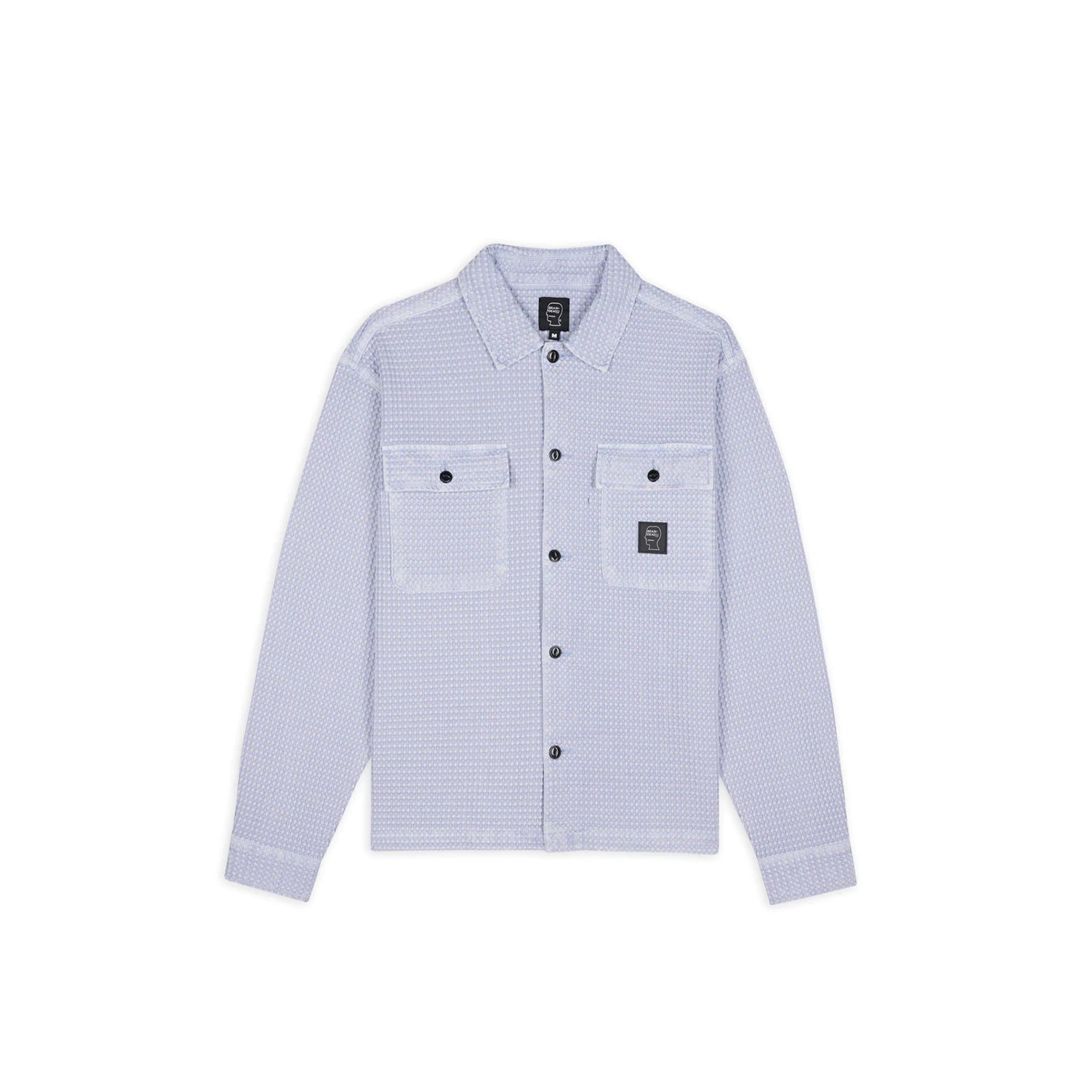 Brain Dead Waffle Snap Front Shirt
