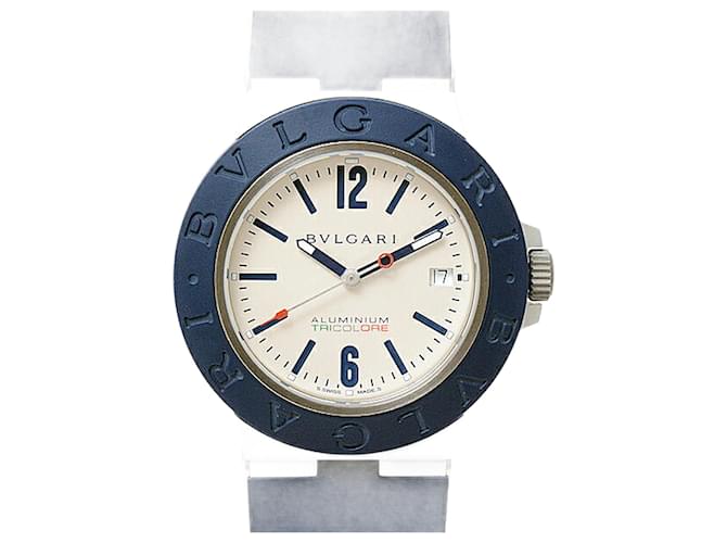 Bulgari Orologio automatico Bvlgari con quadrante avorio in alluminio Tricolore 103514 Edizione Limitata Crudo
