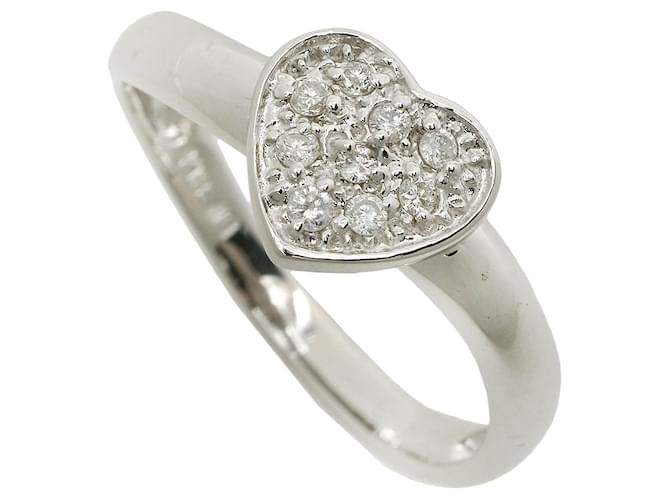 & Other Stories Anello in diamante K18WG 0,10 ct Senza marca D'oro
