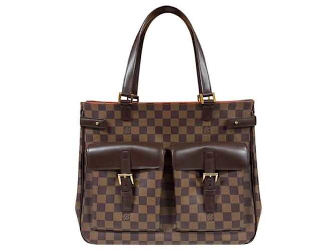 Borsa a mano Damier Uzes di Louis Vuitton Marrone