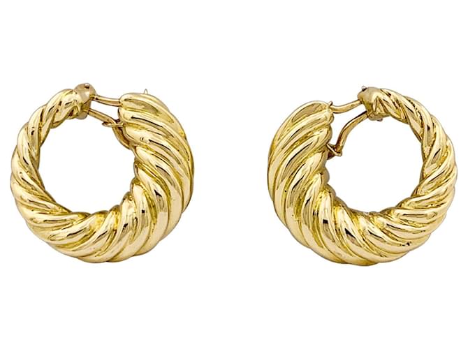 inconnue Orecchini vintage, oro giallo.