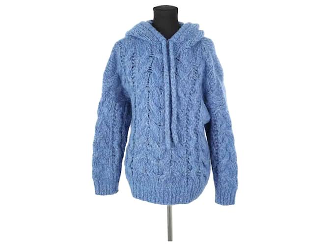 Iro Maglione di lana blu