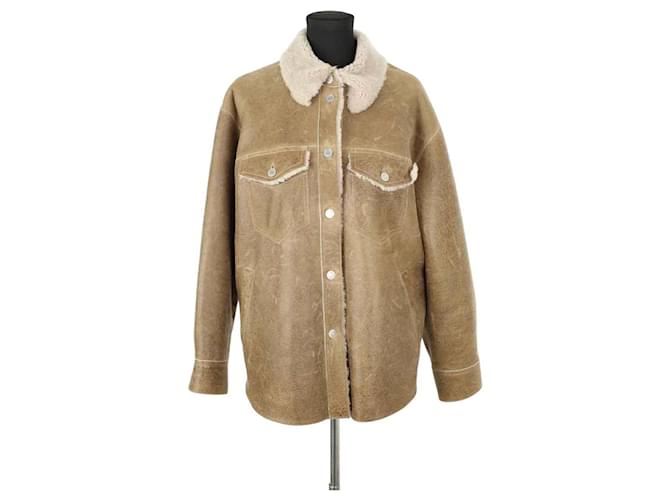 Isabel Marant Etoile Giacca di pelle Marrone
