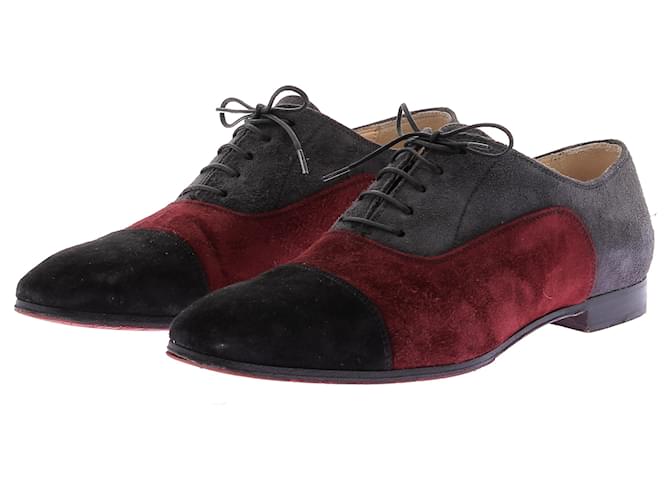 CHRISTIAN LOUBOUTIN Ballerine T.EU 36 Camoscio Grigio