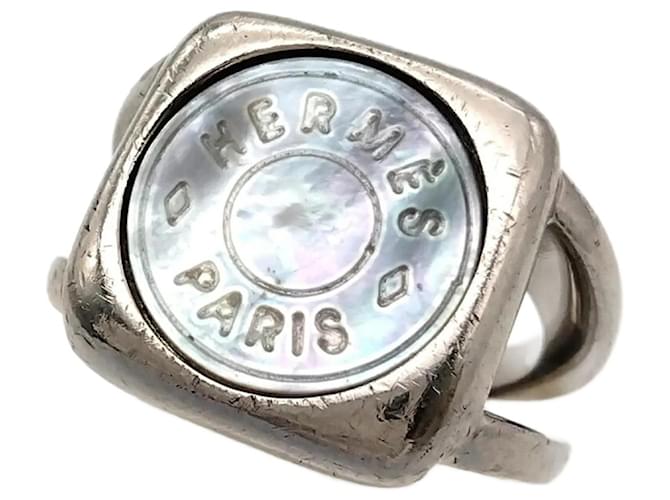 Ring Hermès Anello a fascia della serie Hermes Corozo