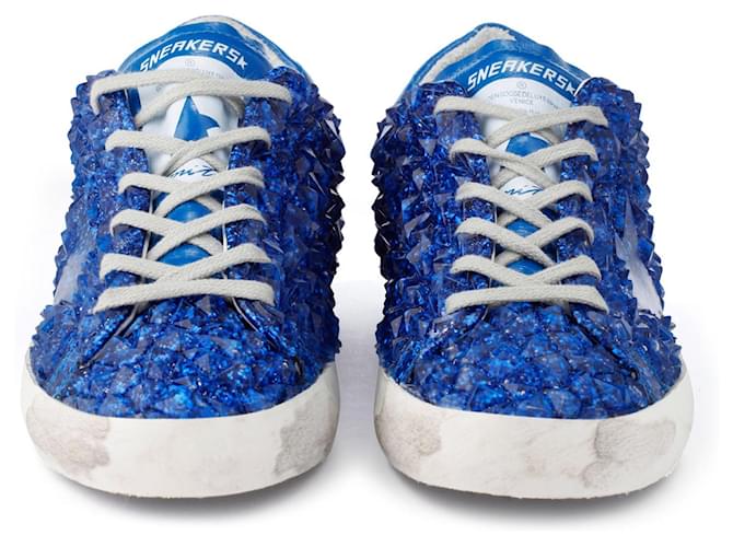 Sneakers "Superstar: edizione limitata" Golden Goose Blu