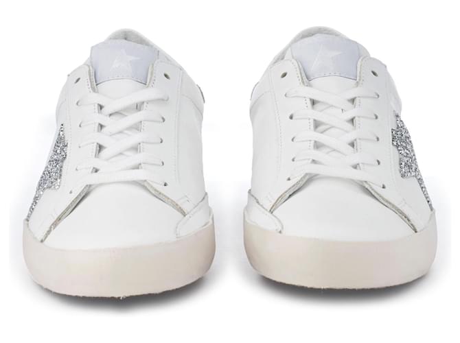 Sneakers Golden Goose "Superstar: edizione limitata in cristallo" Bianco