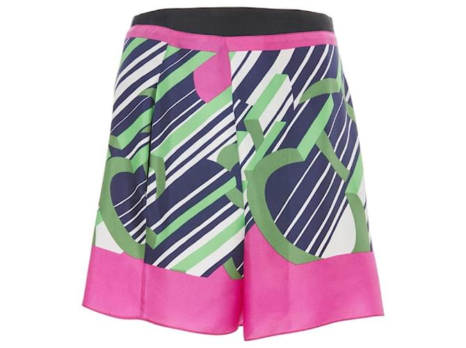 Short con stampa monogramma Carven Multicolore