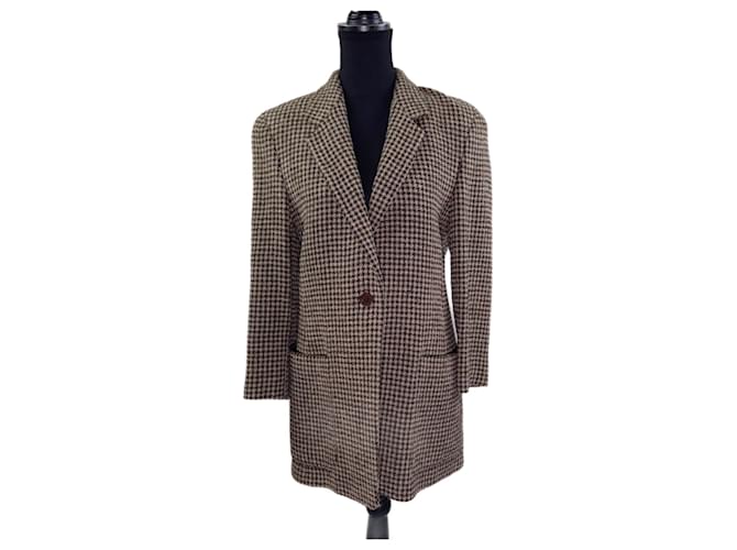 Max Mara giacca marrone vintage 90s