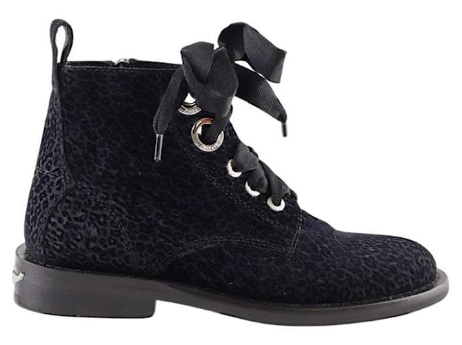 Zadig & Voltaire Stivali di velluto Nero