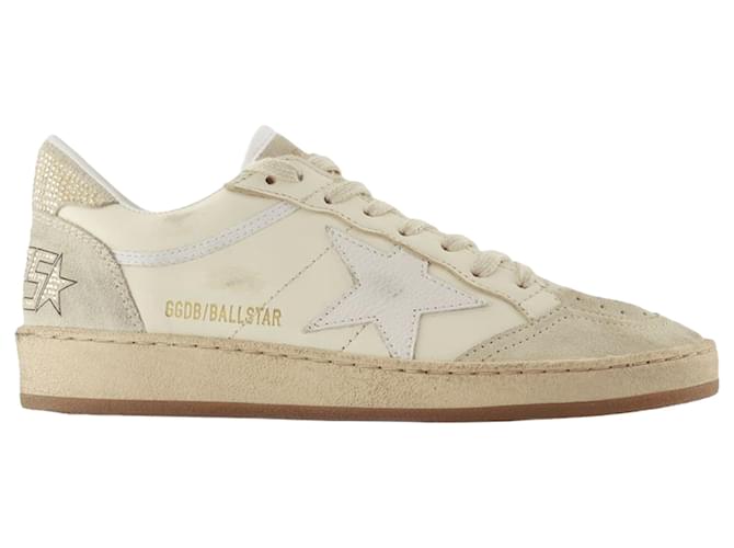 Sneakers Ballstar - Golden Goose Deluxe Brand - Pelle - Bianco
