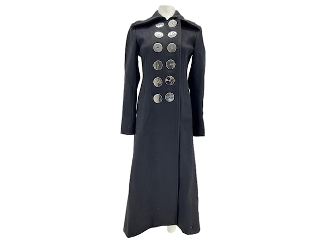 PACO RABANNE Cappotti T.FR 36 Lana Nero