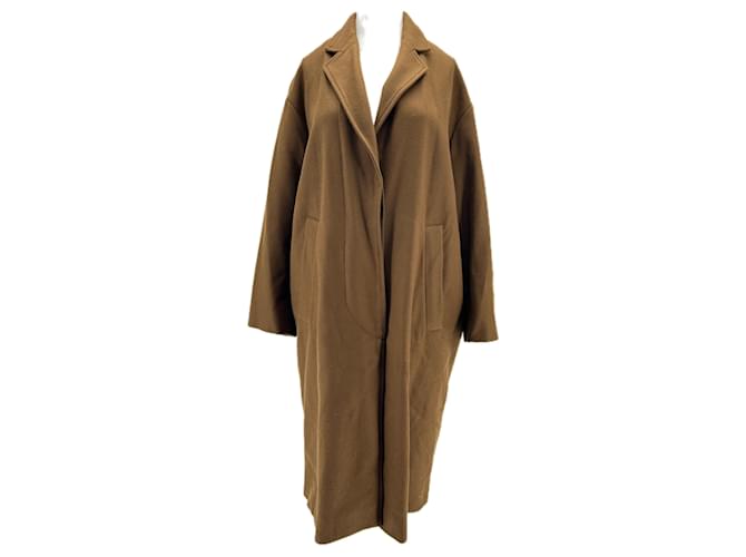 ISABEL MARANT ETOILE Cappotti T.FR 36 Lana Marrone