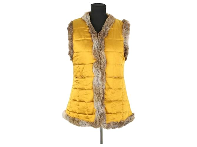 Antik Batik Giacca gialla Giallo