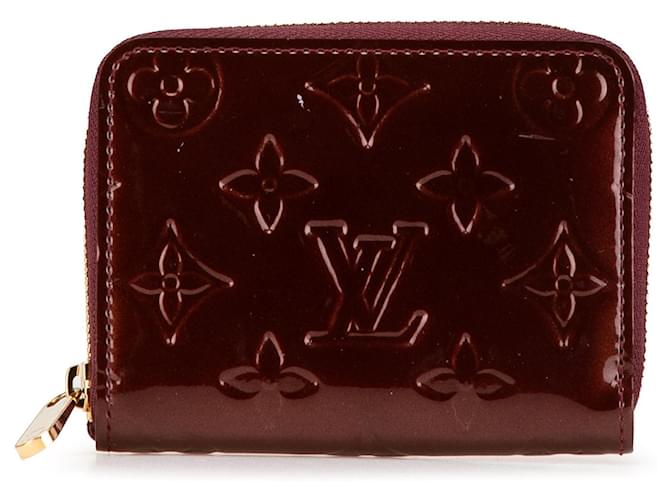 Zippy Borse, portafogli e custodie LOUIS VUITTON T. Pelle Rosso