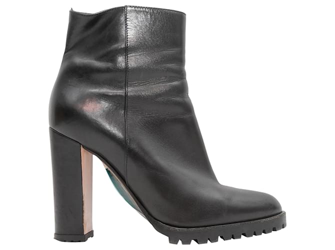 Stivaletti GIANVITO ROSSI T.EU 35 Pelle Nero