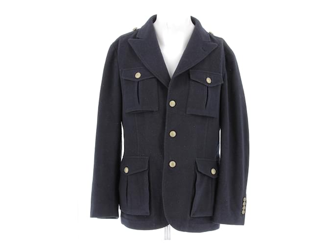 BRUNELLO CUCINELLI Giacche T.International M Cashmere Blu navy