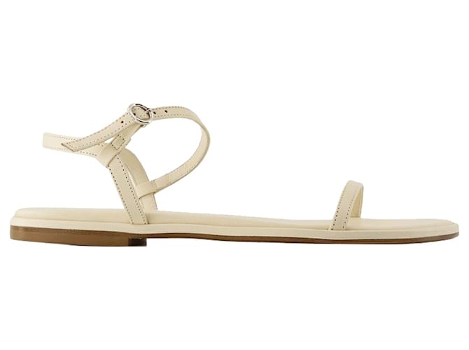 Sandali Nettie - Aeyde - Pelle - Bianco