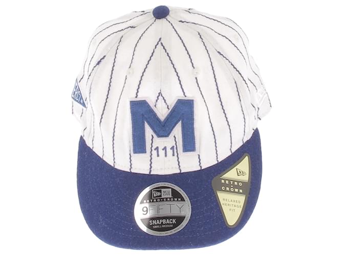 Autre Marque Cappelli NEW ERA T.International S Lana Bianco