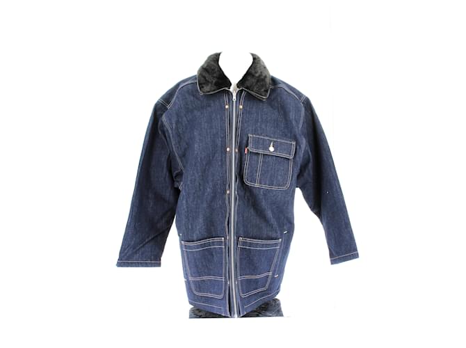 Giubbotti KENZO T.International L Denim - Jeans Blu navy