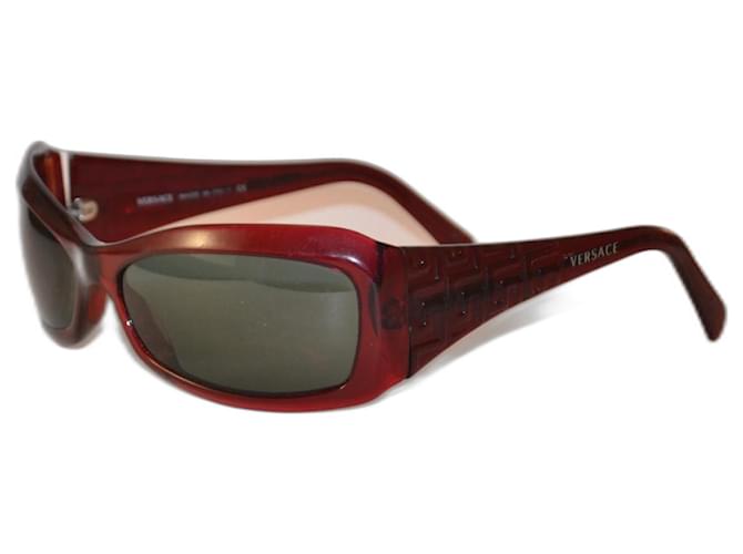 Versace occhiali da sole Rosso