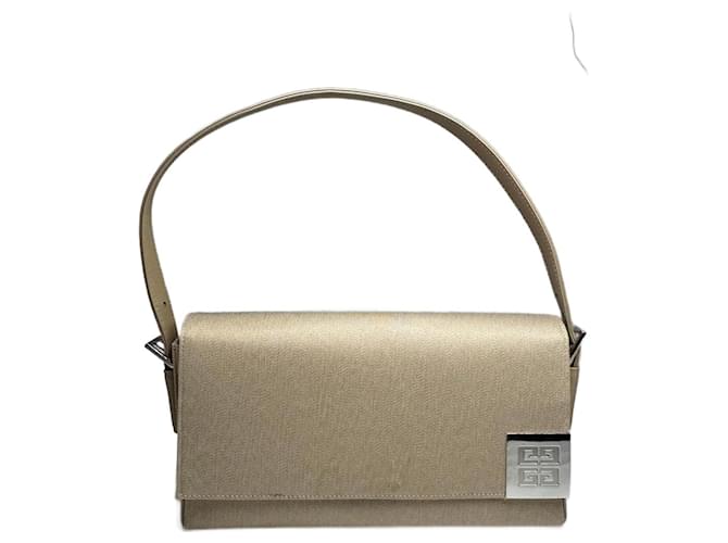 Borsa Baguette Vintage Givenchy 4G Beige