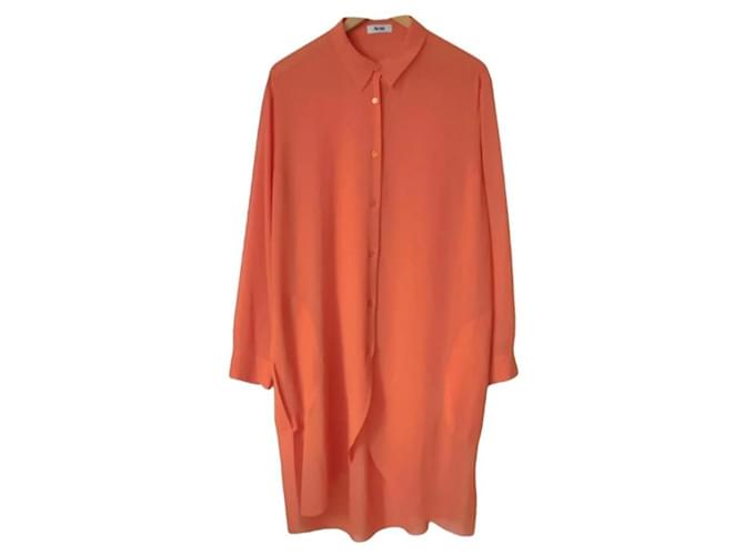 Acne Camicia lunga Penny SS12 Arancione