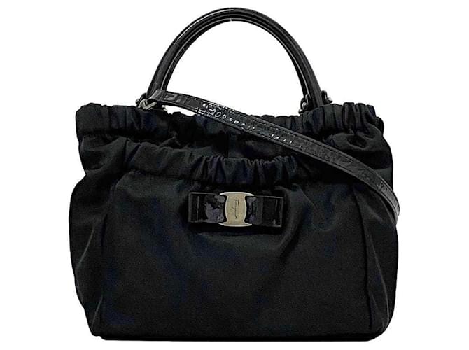Borsa Black Vara di Salvatore Ferragamo Nero