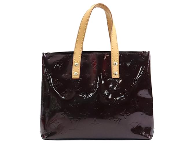 Borsa a mano Monogram Vernis Louis Vuitton Bordò