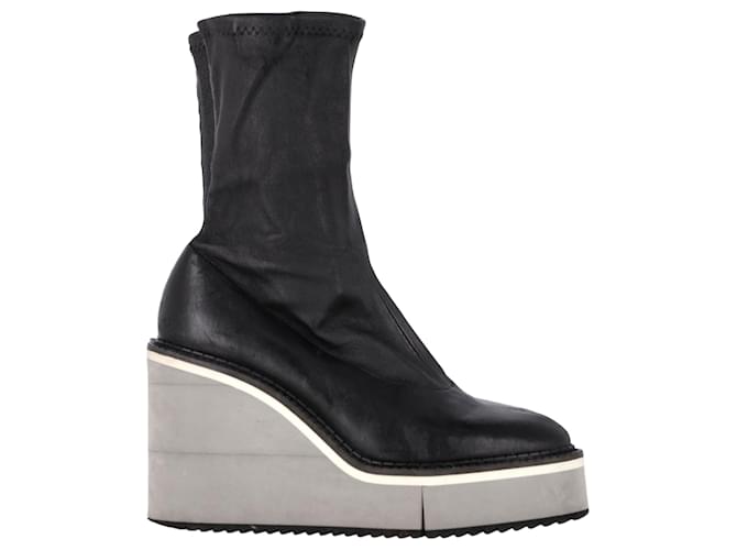 Robert Clergerie Stivaletti Bliss 4 di Clergerie in pelle nera Nero