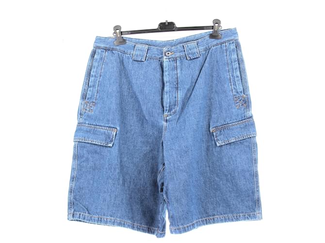 Off White Shorts OFF-WHITE T.FR 36 Cotone Blu