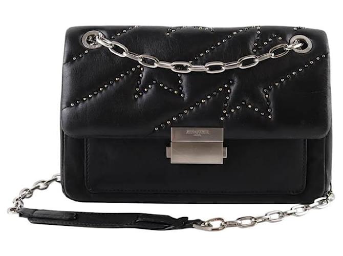 Zadig & Voltaire Borsa a tracolla Ziggy XL in pelle Nero
