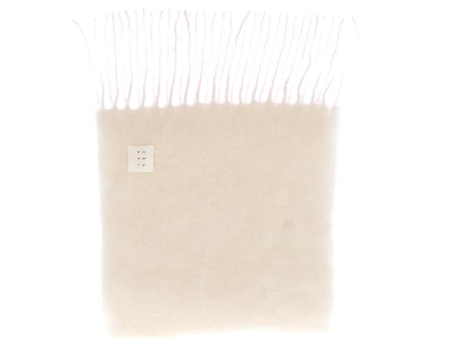 Autre Marque Etichette ALMADA Sciarpe T. Lana Bianco