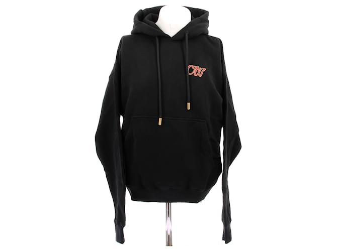 Off White OFF-WHITE Maglieria & felpe T.International M Cotone Nero