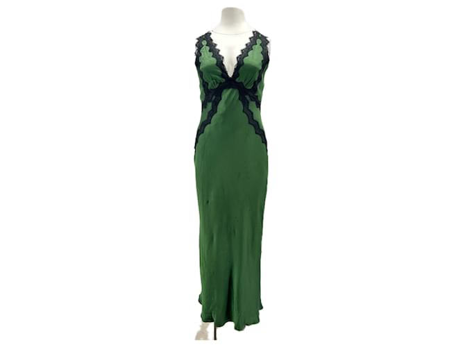 Autre Marque Abito SHONA JOY T.FR 34 Viscosa Verde