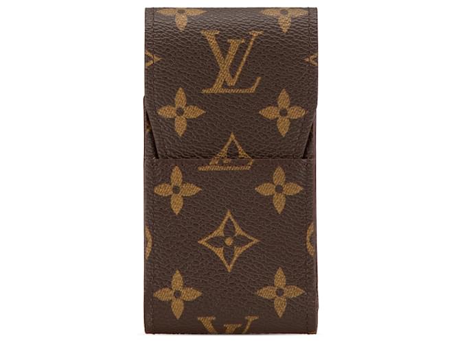 Astuccio per sigarette Monogram marrone Louis Vuitton