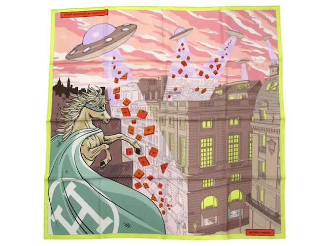 Sciarpa Space Carre 90 di Hermès Multicolore