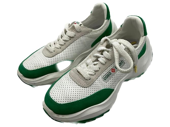 Allenatori CASABLANCA T.EU 37 Tessuto Bianco