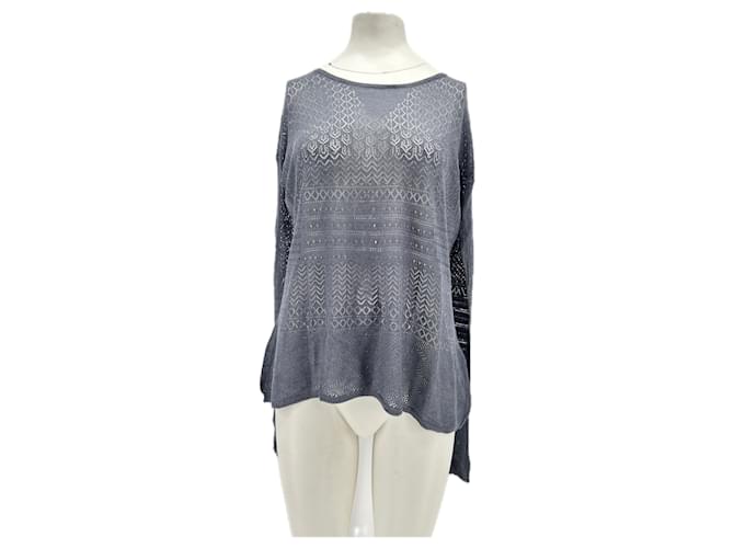 ZADIG & VOLTAIRE Top T.International S Viscosa Grigio