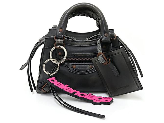 Borsa a mano Balenciaga Neo Classic City Mini Nero