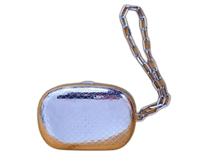 Paco Rabanne Clutch Silver hardware